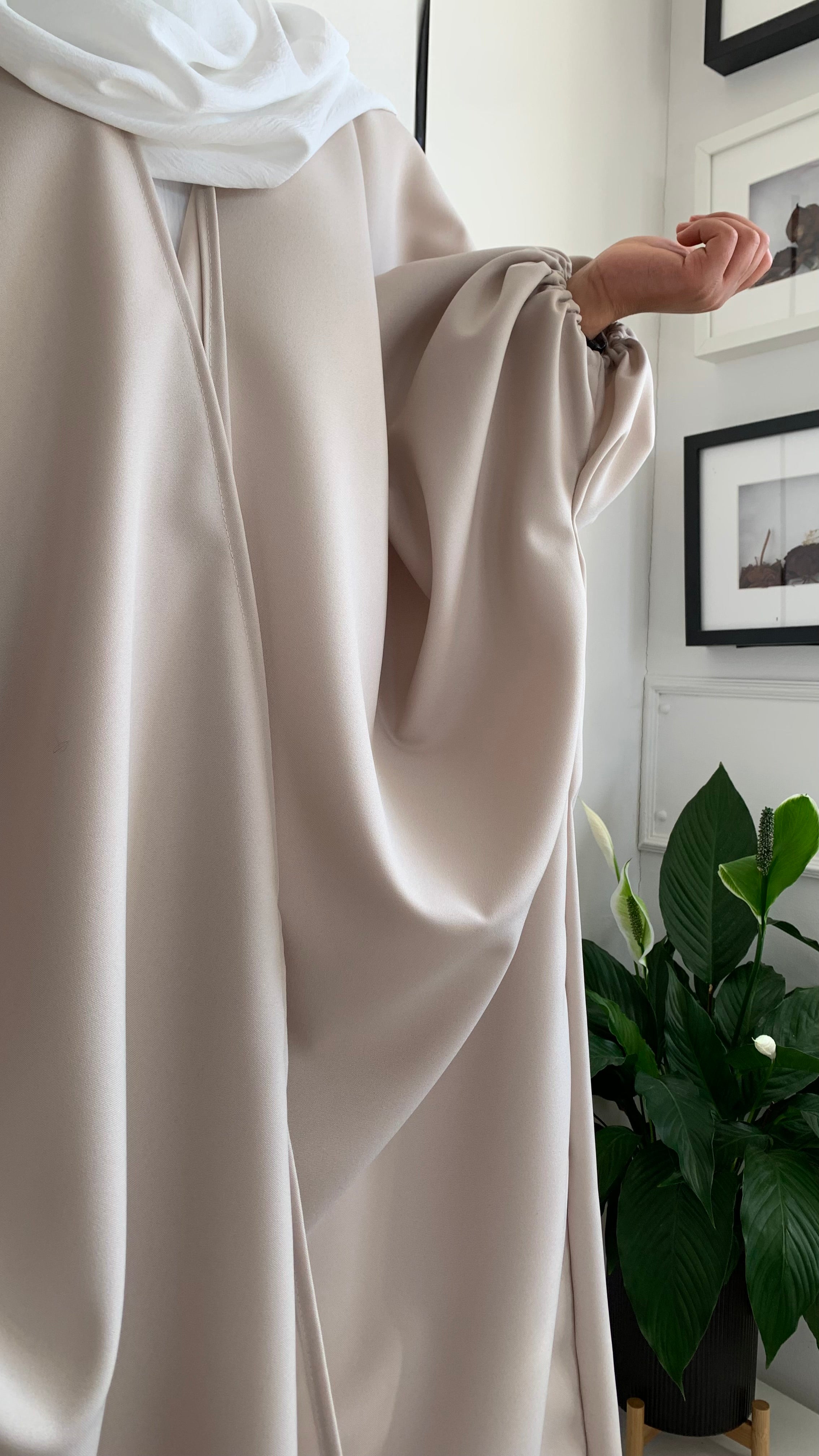 Balloon Sleeve Abaya