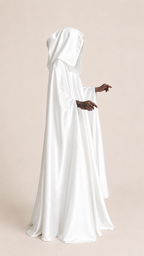 Bridal Cape Hooded Abaya