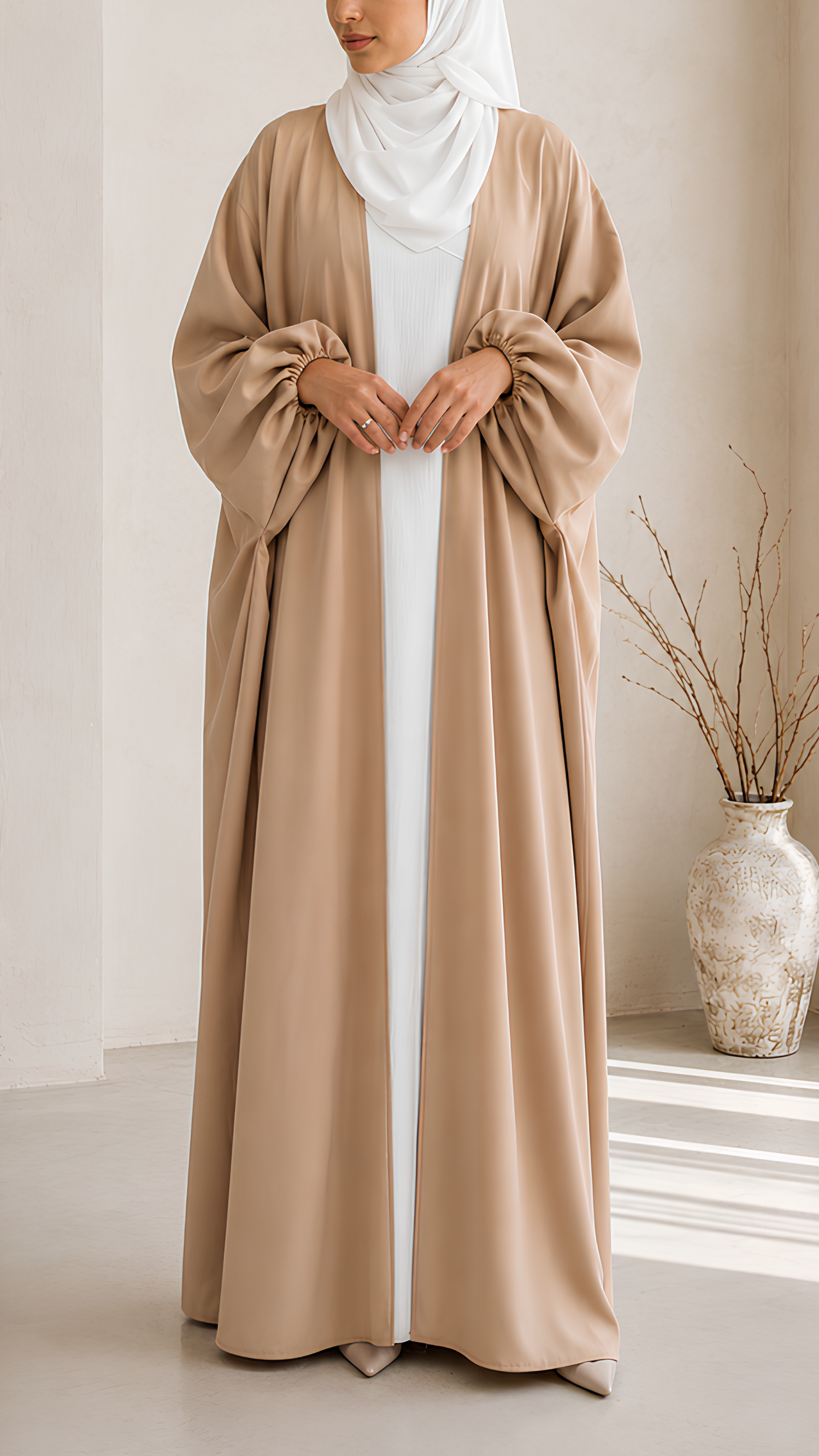 Balloon Sleeve Abaya