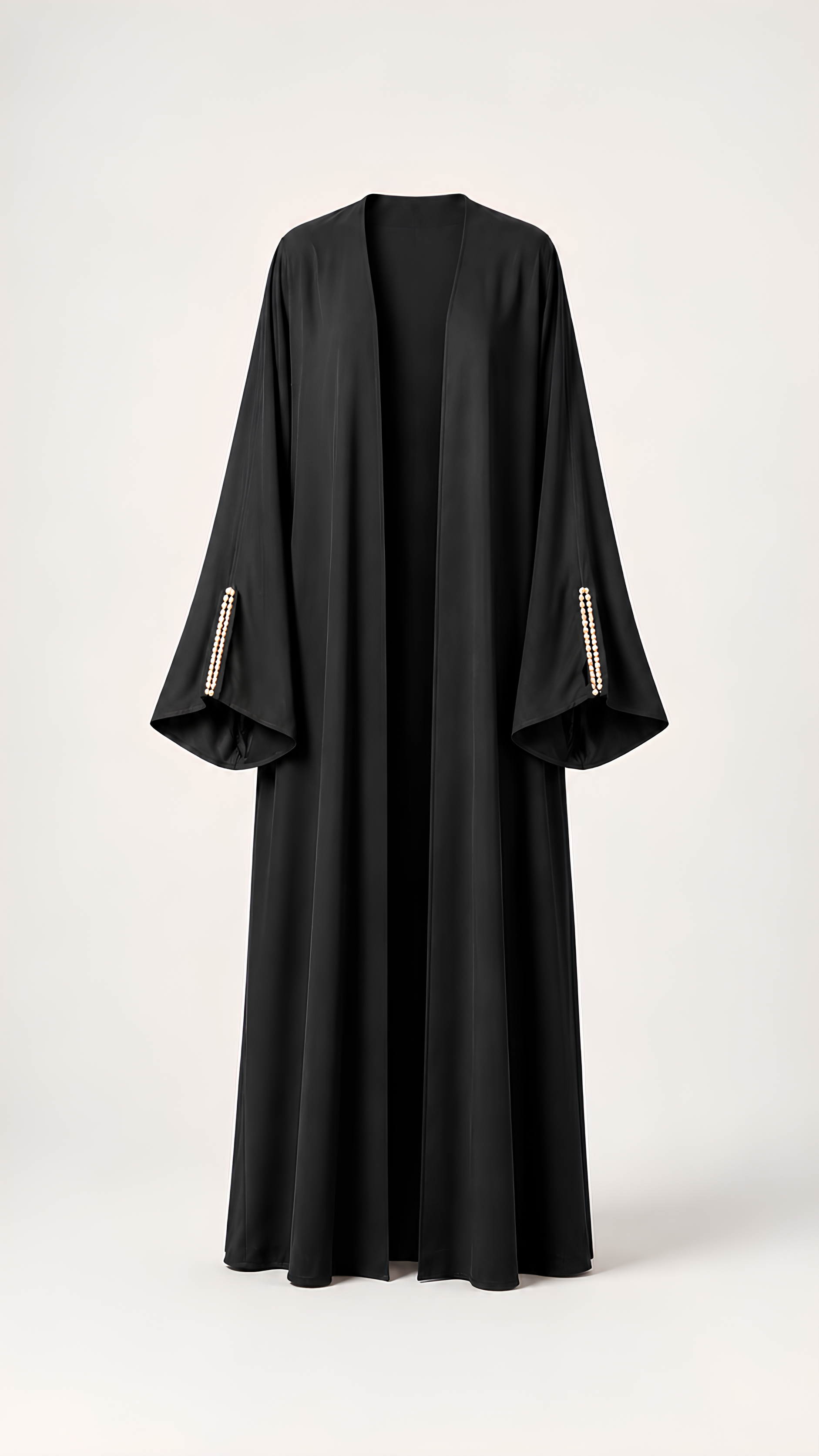 Slit Sleeve Pearl Abaya