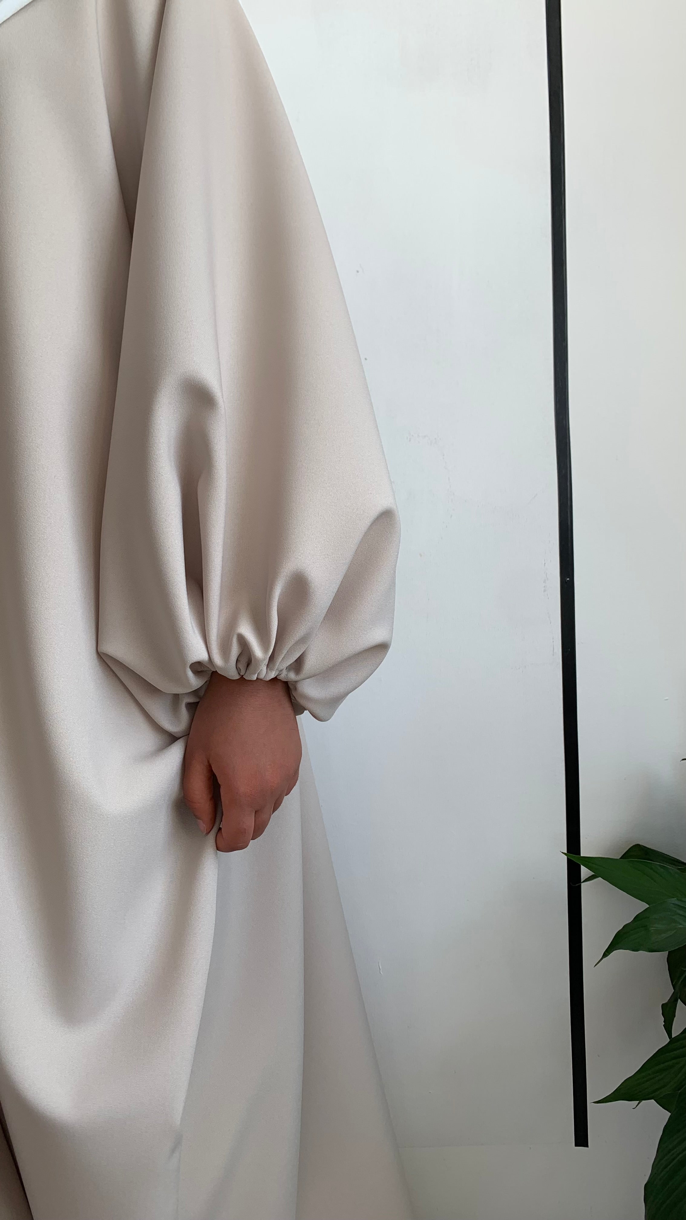 Balloon Sleeve Abaya