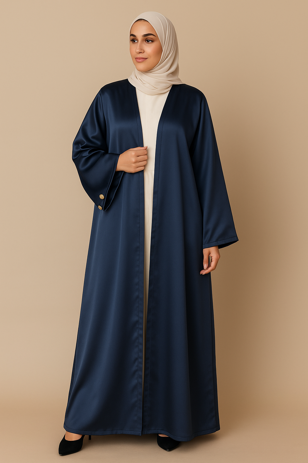 Blue Abaya